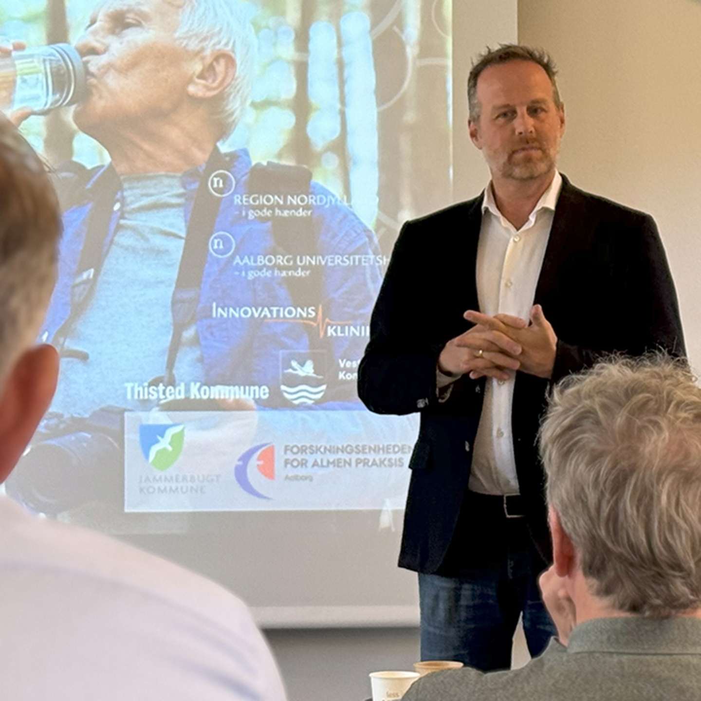 Jacob Ravn holder oplæg om det nære sundhedsvæsen