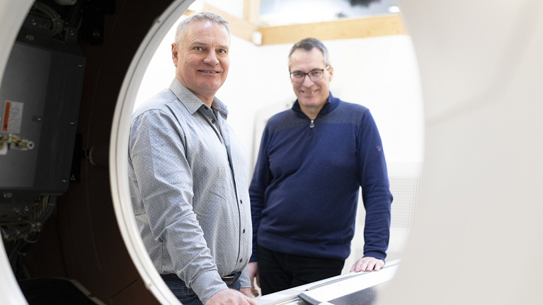 Eskild Holm og Lars Braun Nielsen