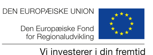 Logo EU, Fond for Regionaludvikling