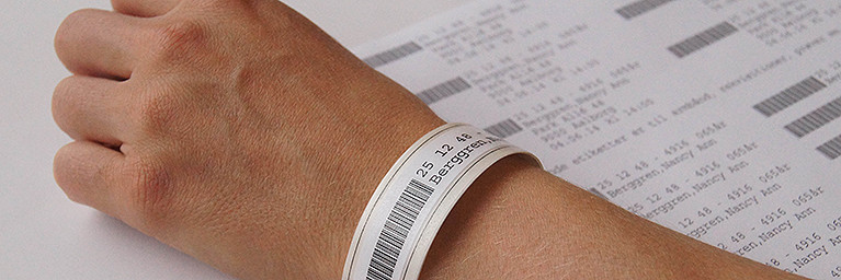 Patient ID-armbånd